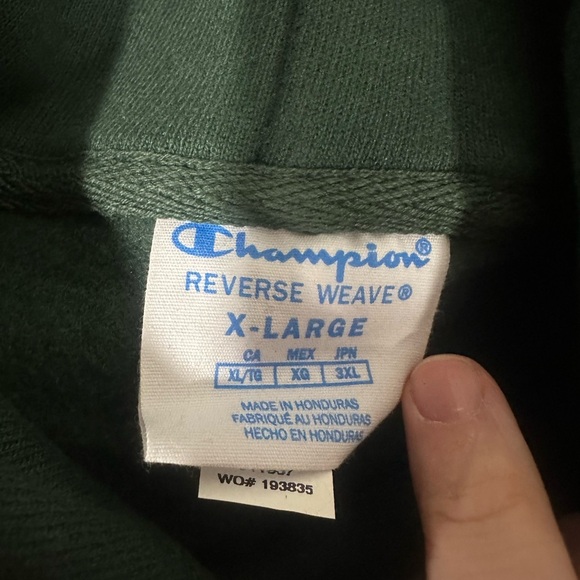 Florida A&M University Hoodie Mens XL Reverse Weave Champion Pullover Sweatshirt - Picture 3 of 3